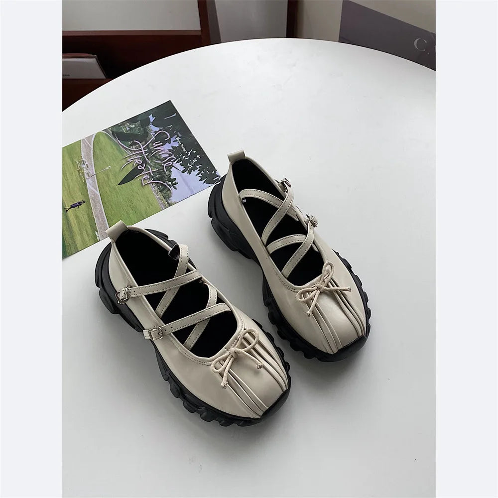 Mary Jane Sneakers Shoes