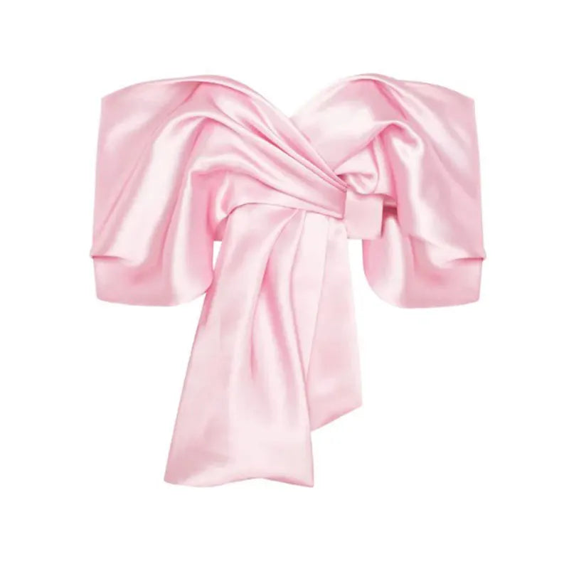 Pinky Satin Blouse