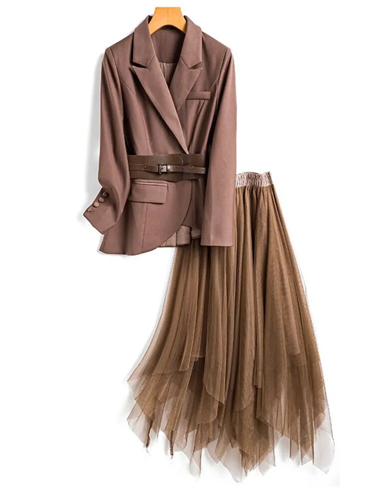 EIMEAR Blazer and Skirt