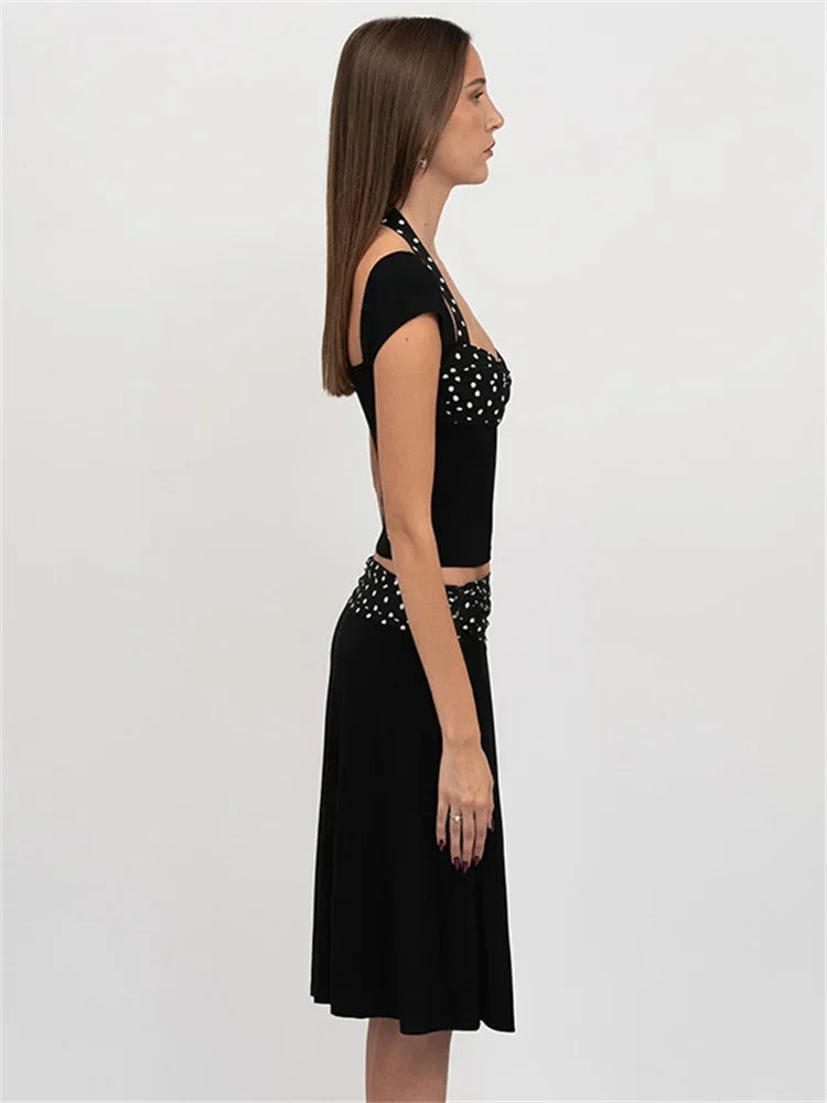 Polka Skirt Sets