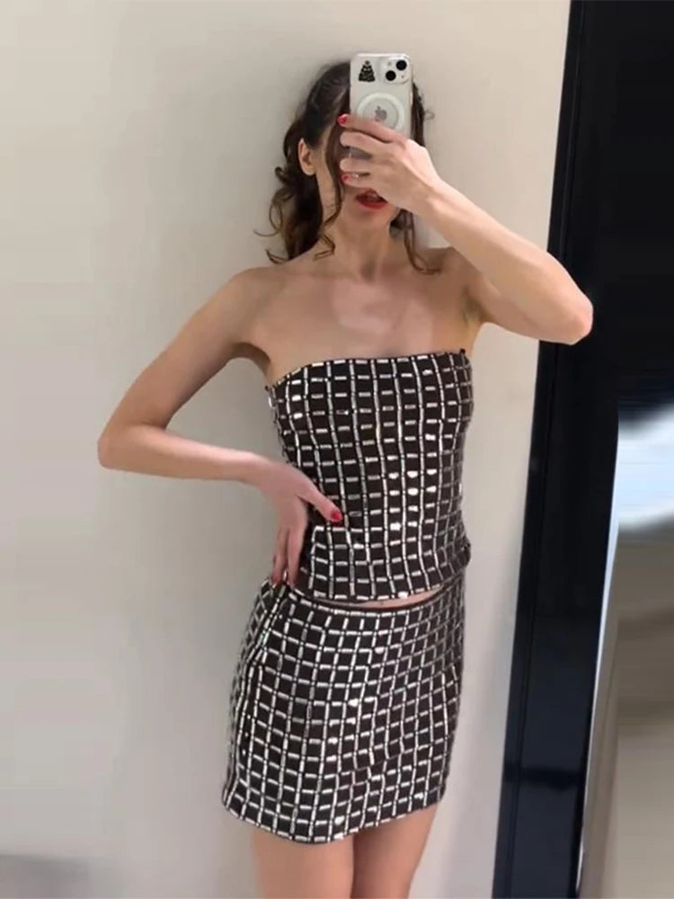 Edwina Rhinestone Dress