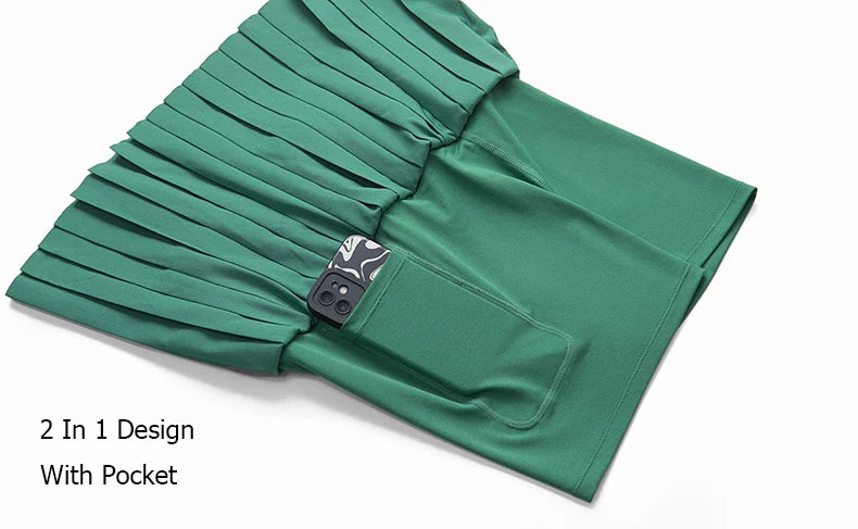 Yoli Skirt Set for Yoga Gym Tennis