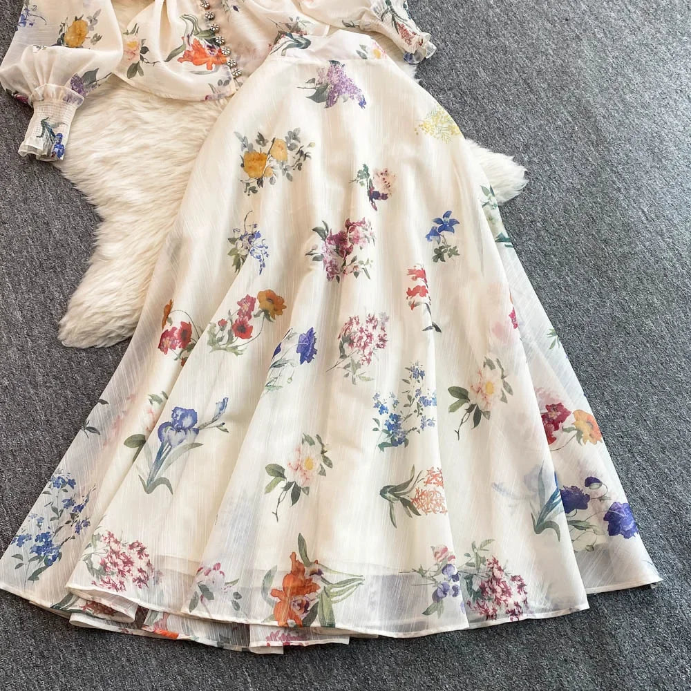 Floral Two Piece Set