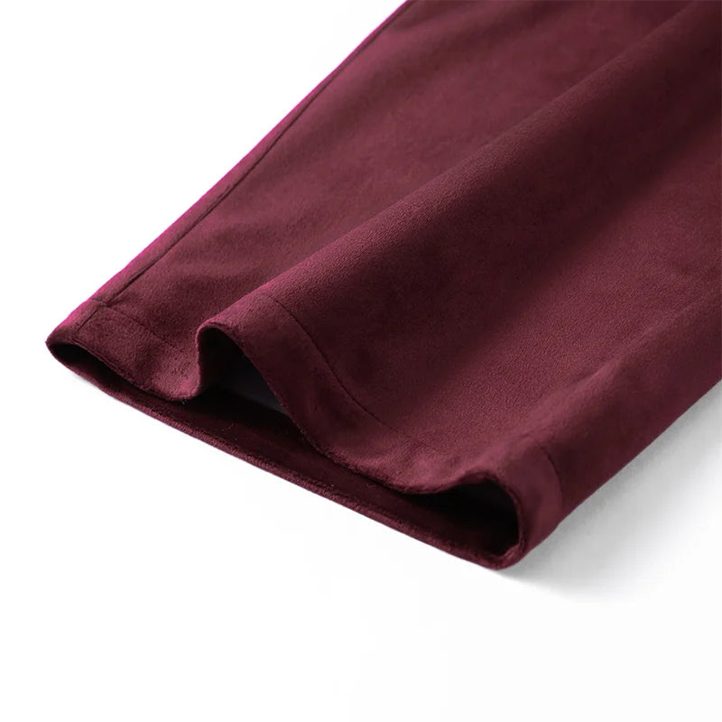 Velvet Blazer Pants Set