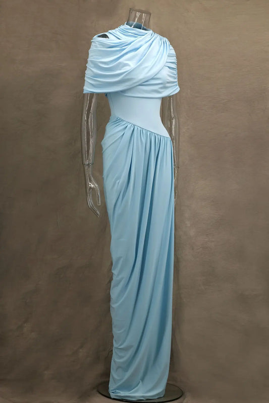 Asymmetrical  Maxi Dress Women