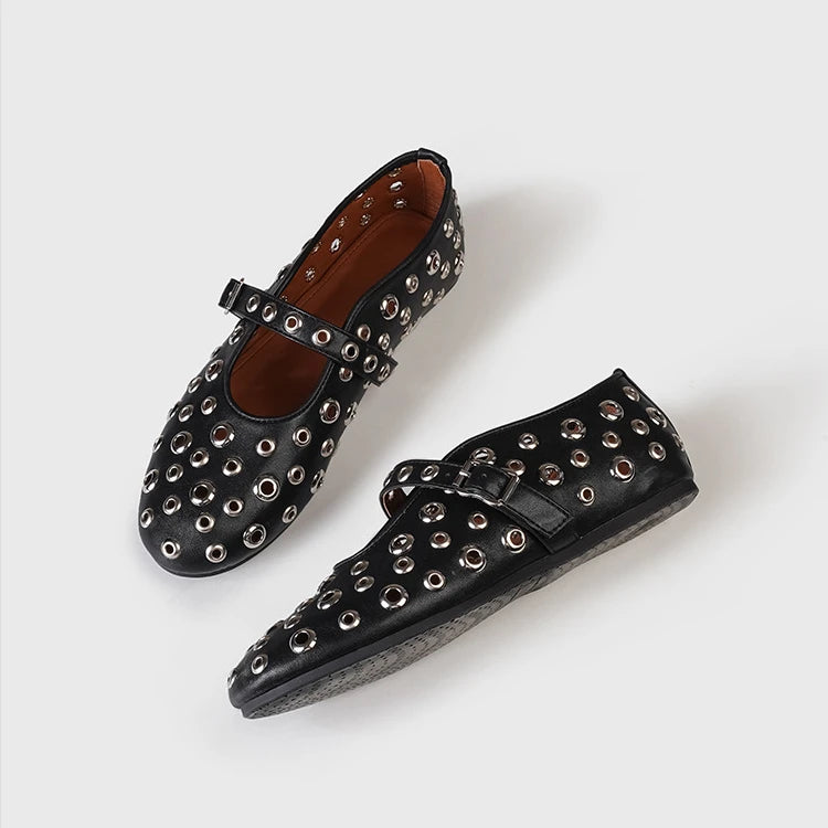 Mary Ballerinas with Metals