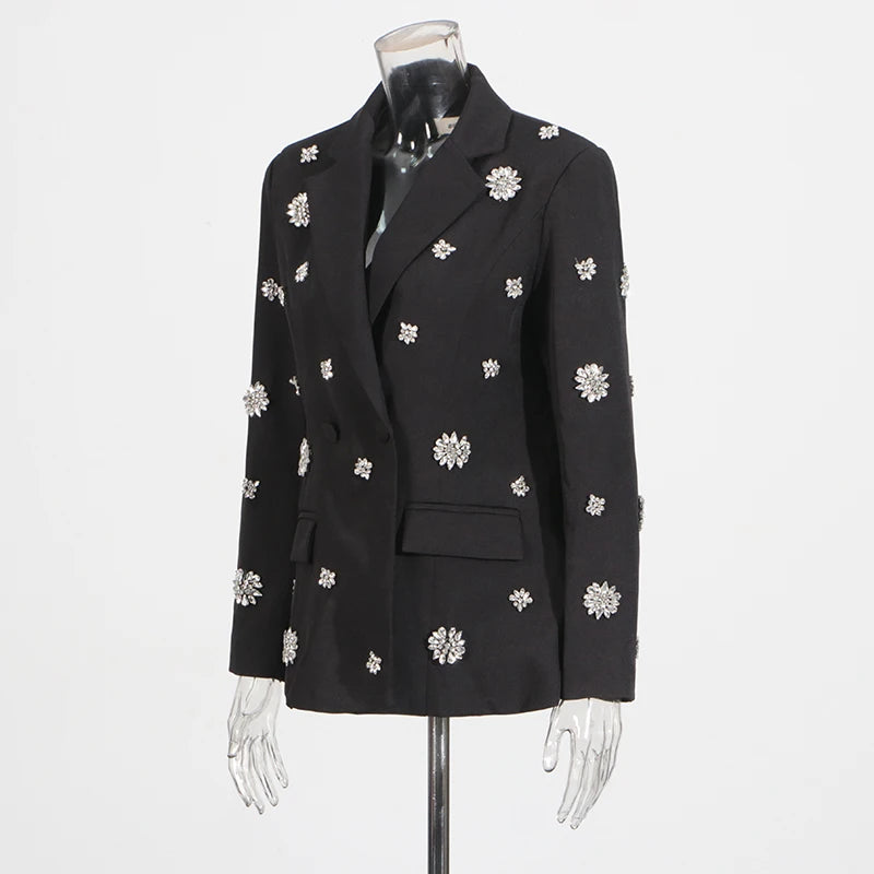 Two Piece Set with rhinestones