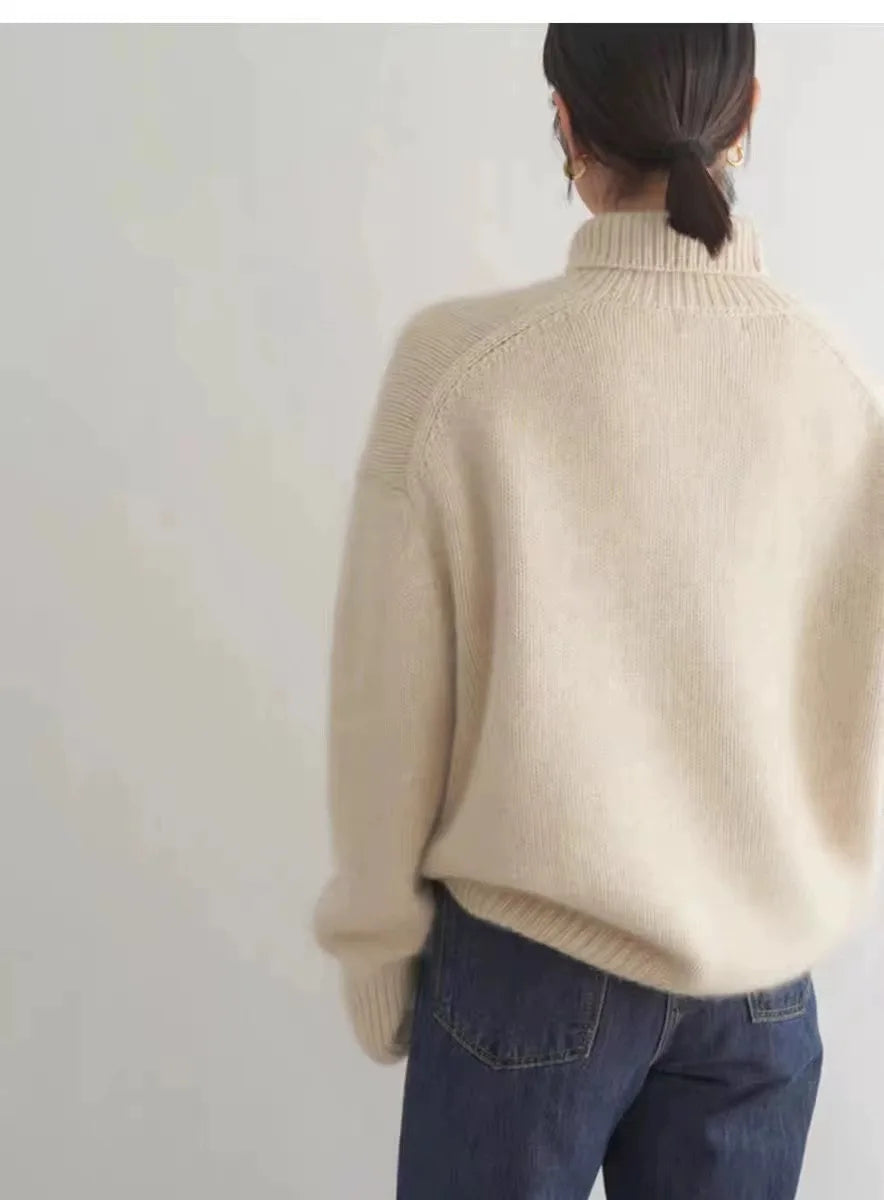 Cashmere loose sweater
