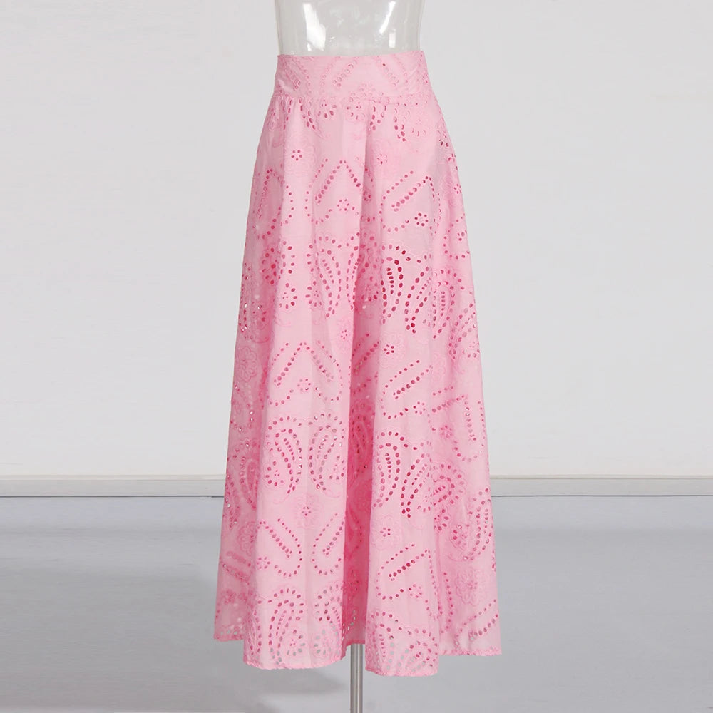 Embroidered Two Piece Set