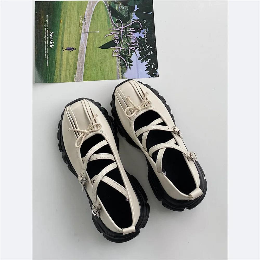 Mary Jane Sneakers Shoes