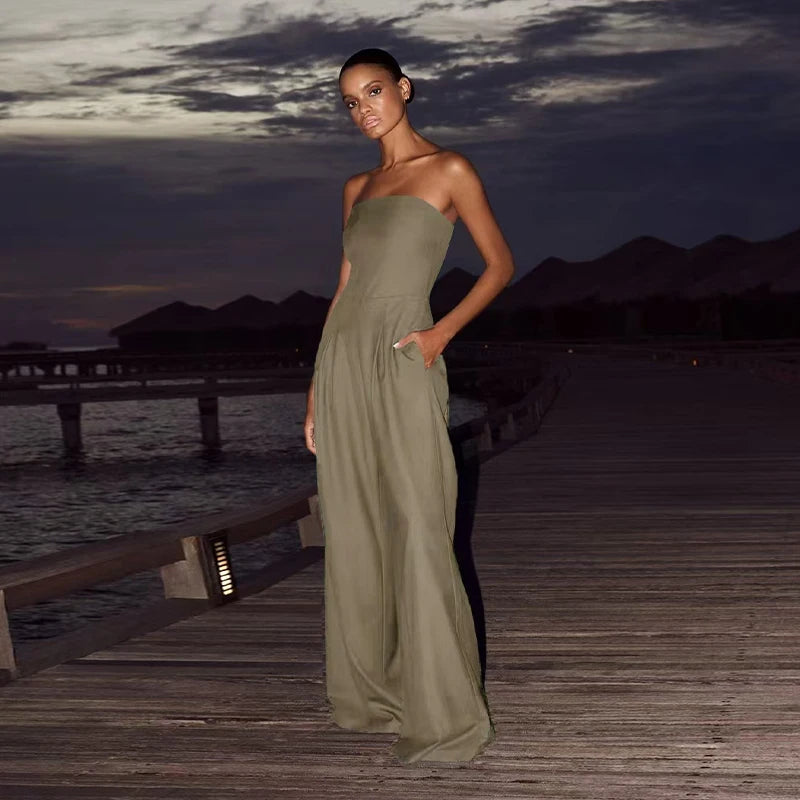 Dara Backless Jumpsuits