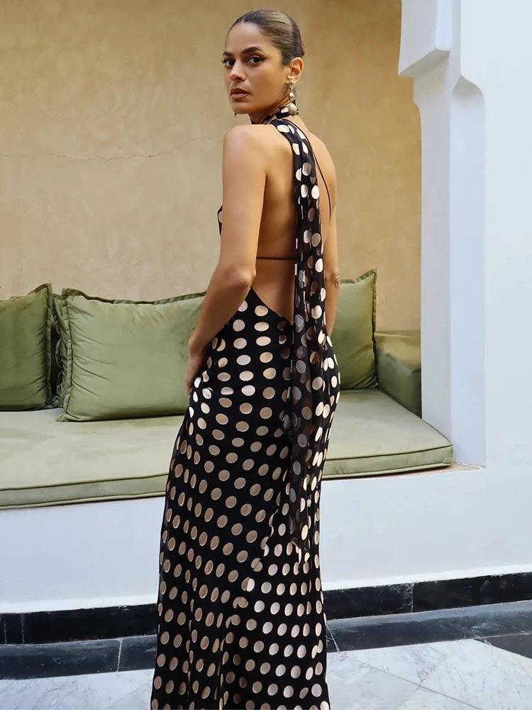 Edru Maxi Dress Sleeveless Backless