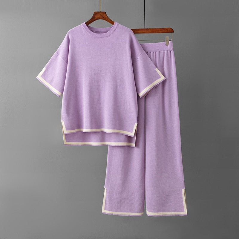 BAKATA Knit Two Piece Set