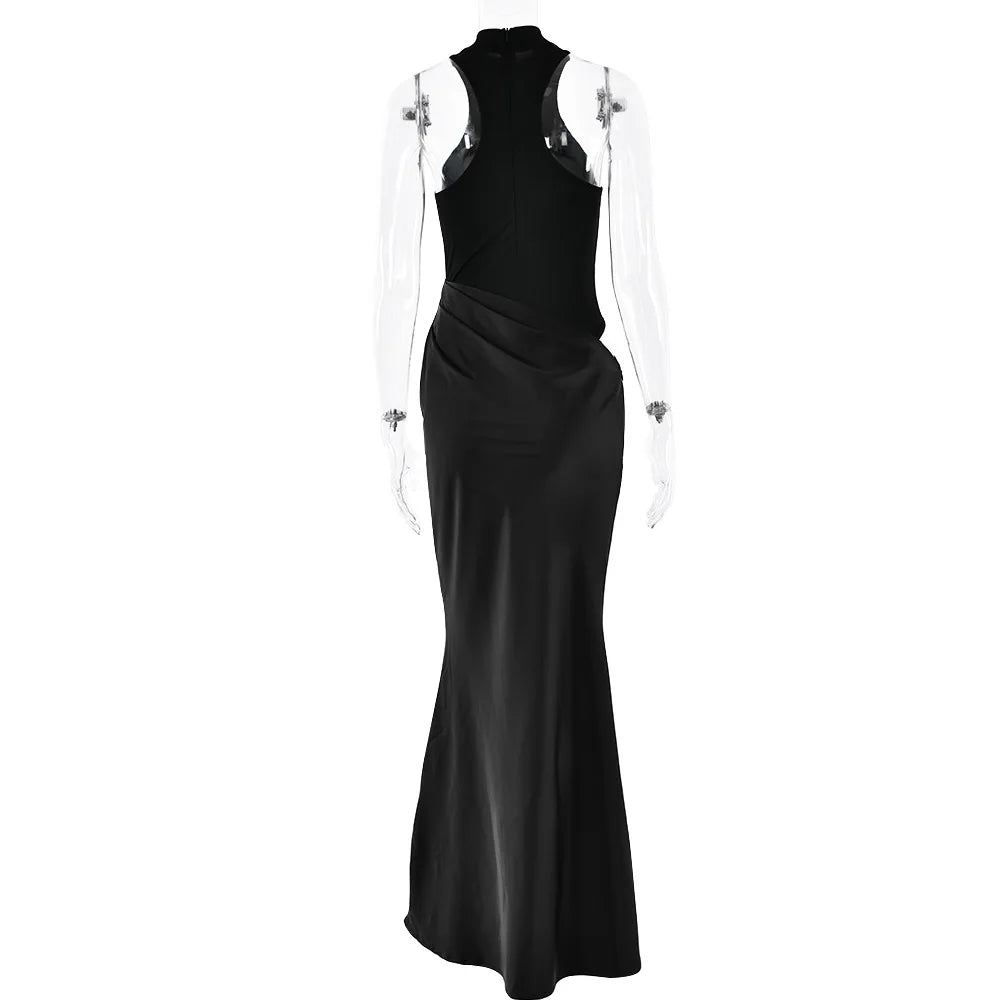 Juiana Satin Maxi Dress