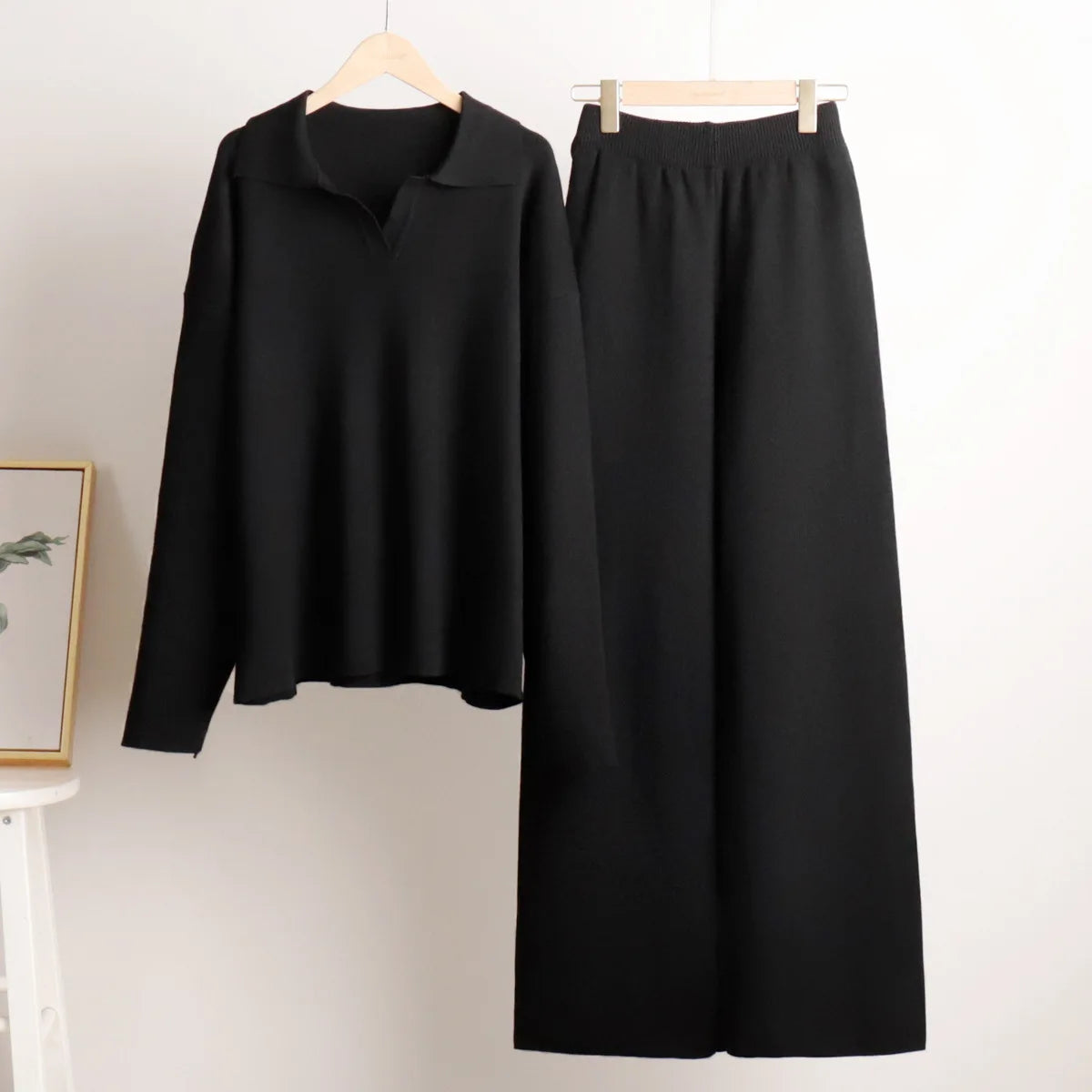 Daria Thick Knitted Suit