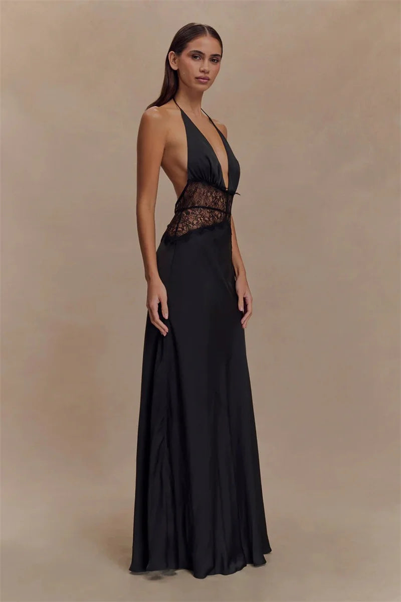 Lorelei Backless Maxi Dress