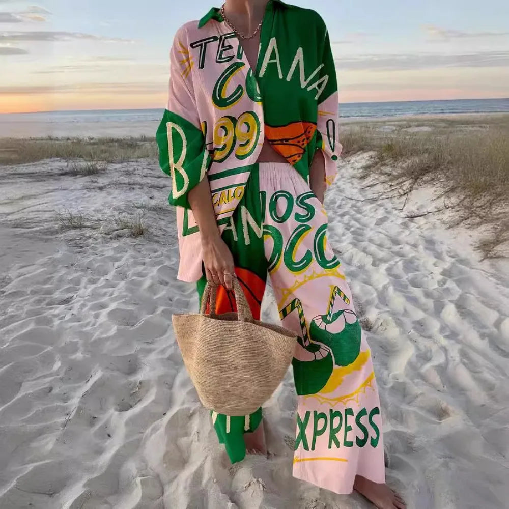 Print Summer Set