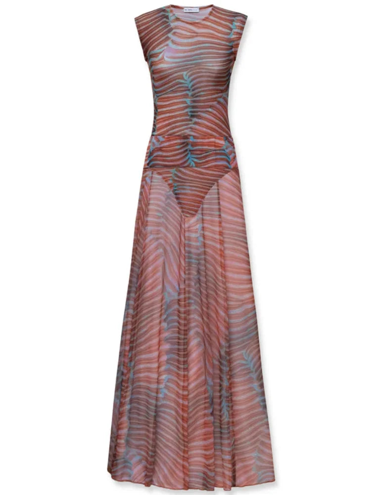 2 piece maxi dress set Summer Of Me Crop Top and Maxi Skirt Two Piece Set - Light Blue, Large | Hazel and Olive