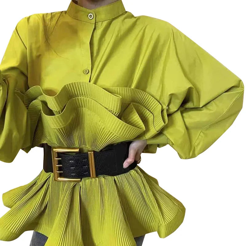 Ruffle Shirt