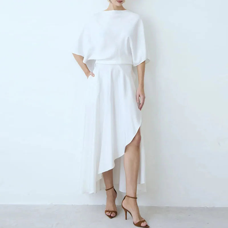 Yolanda Asymmetrical Maxi Dress