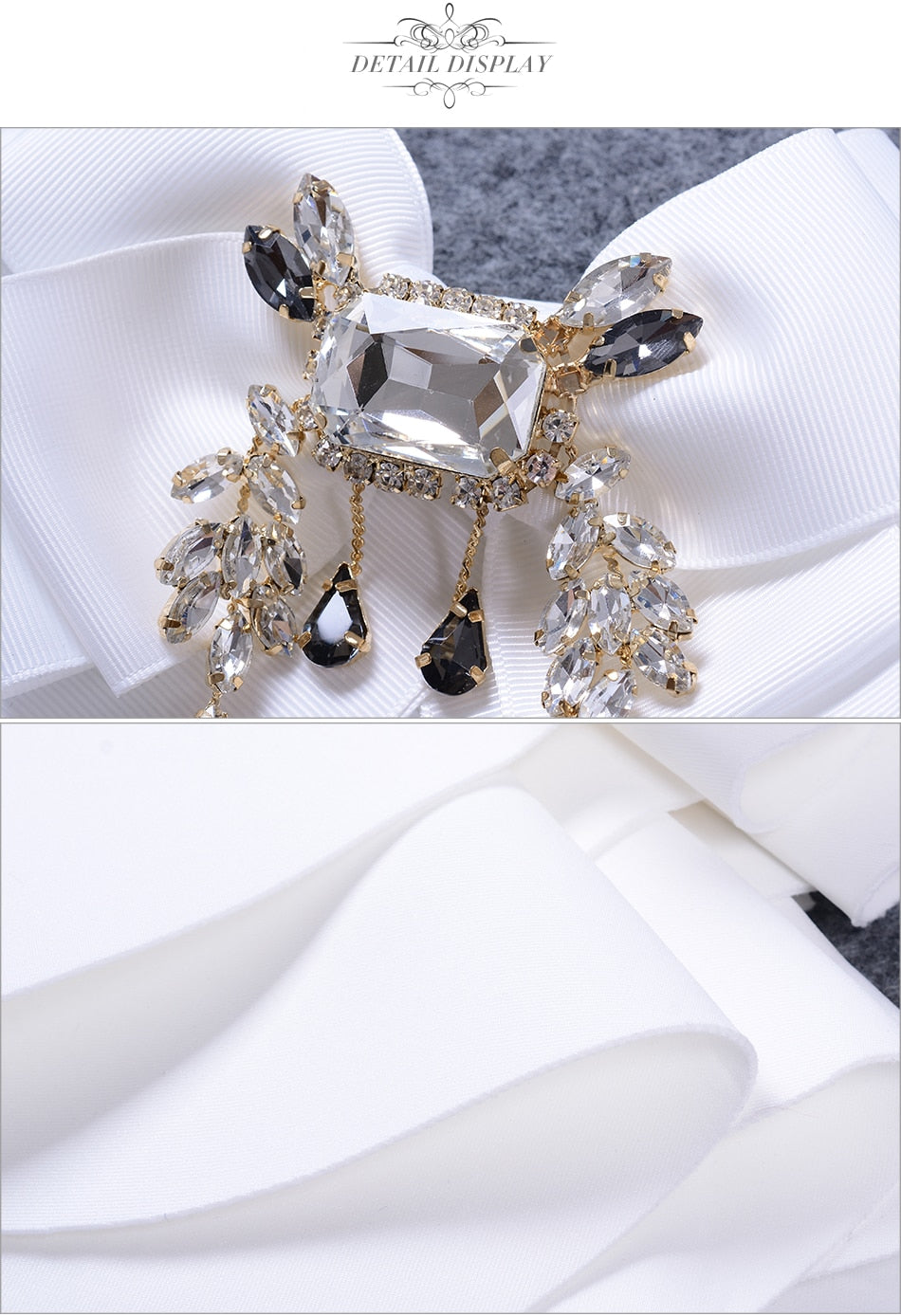 White haven mini dress