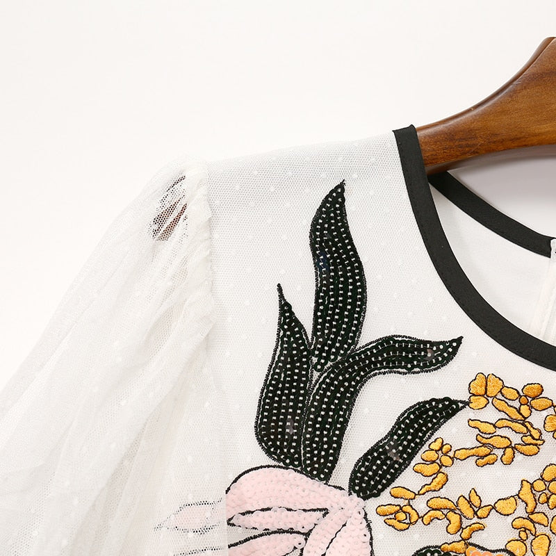 NATIA MIDI DRESS