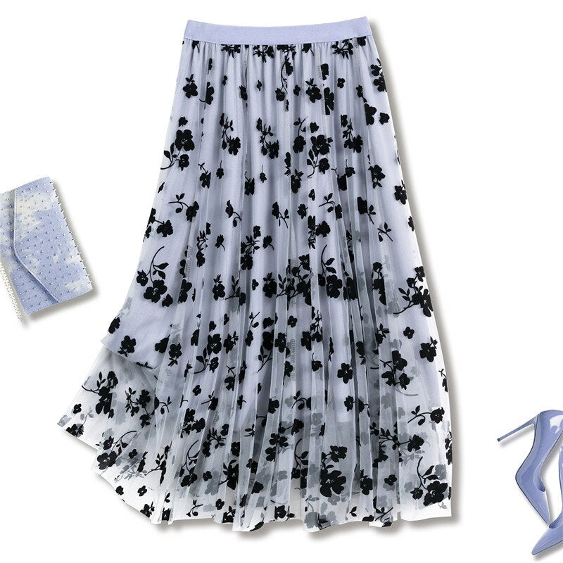 NASIRA 3 Layered Skirt