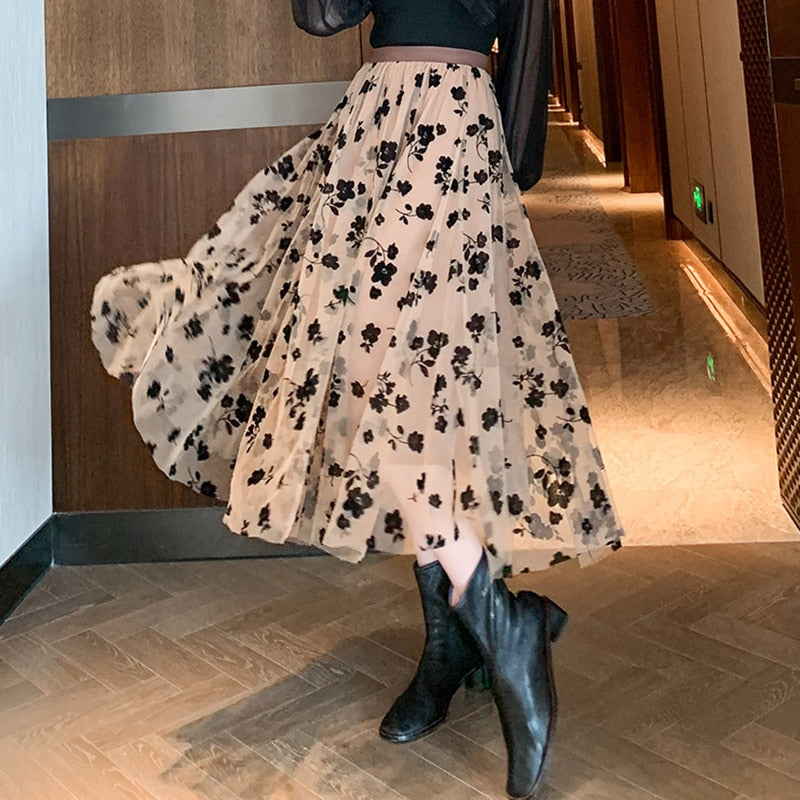 NASIRA 3 Layered Skirt