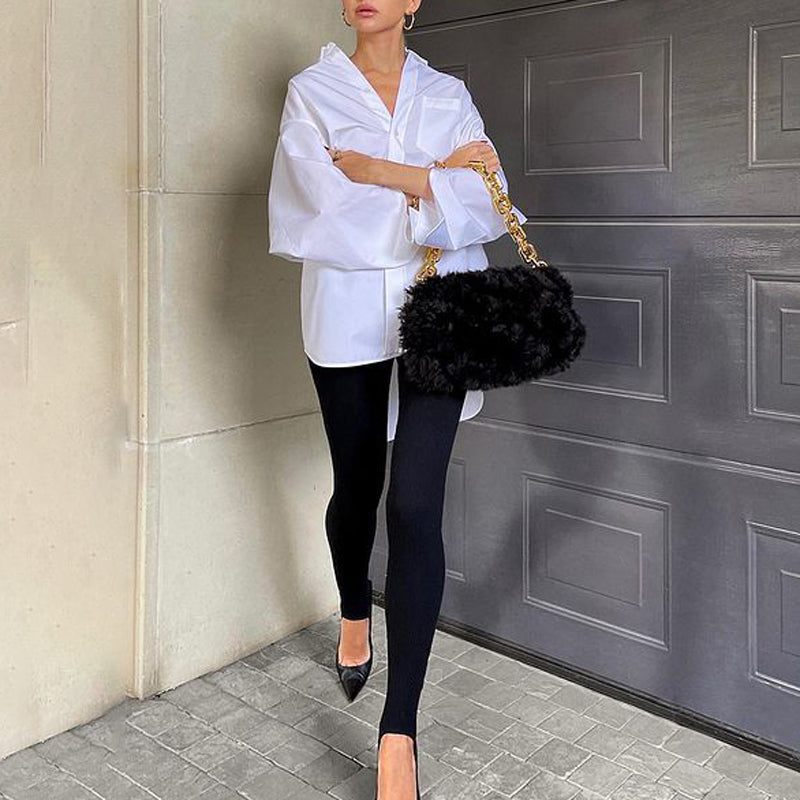 Ribbed Knit Legginds