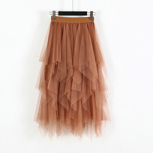 Tutu Midi Tulle Skirt