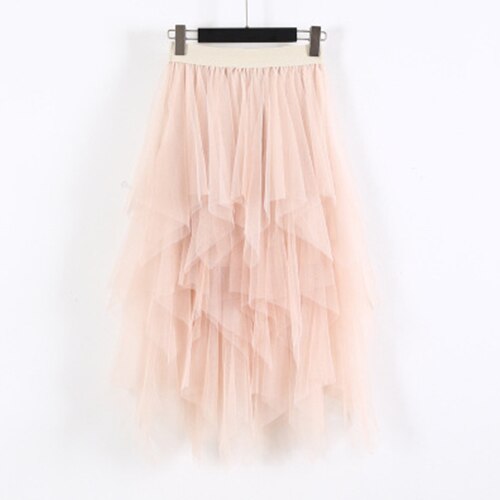 Tutu Midi Tulle Skirt
