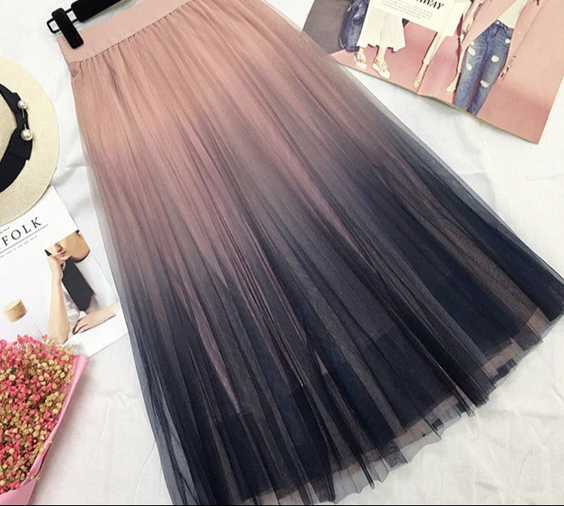CIARE Long Tulle Skirts