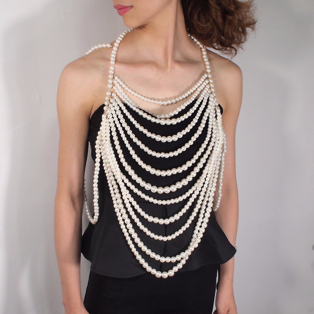 Pearl Collar Top