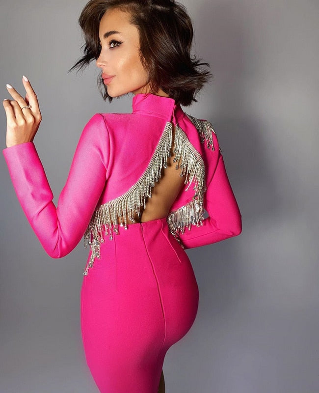 Dasha Halter Bandage Dress