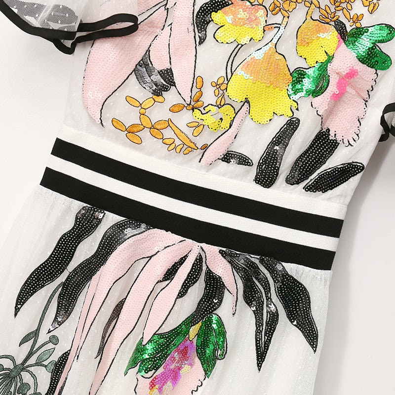 NATIA MIDI DRESS