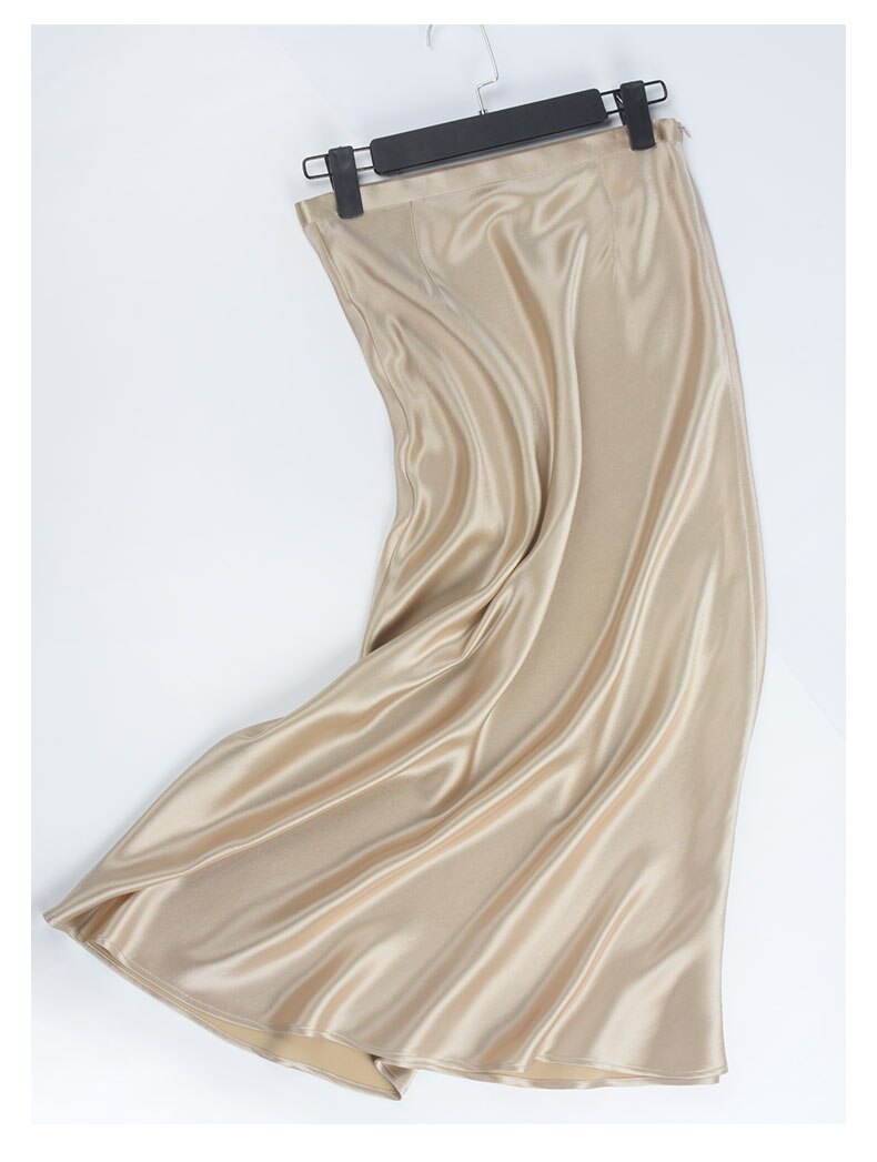 Irma Silk Satin Skirt