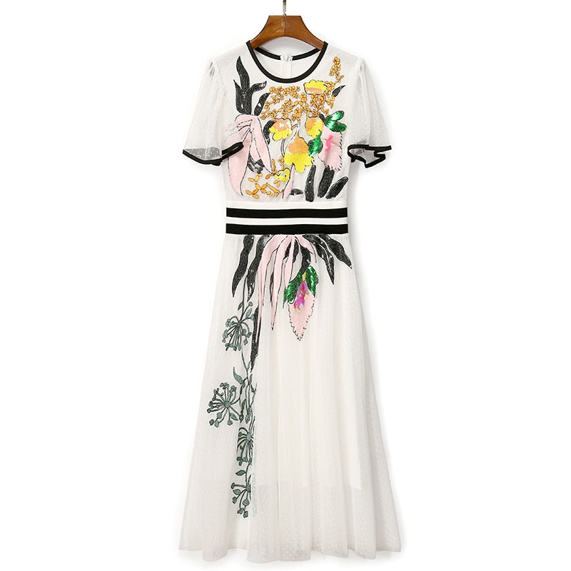 NATIA MIDI DRESS