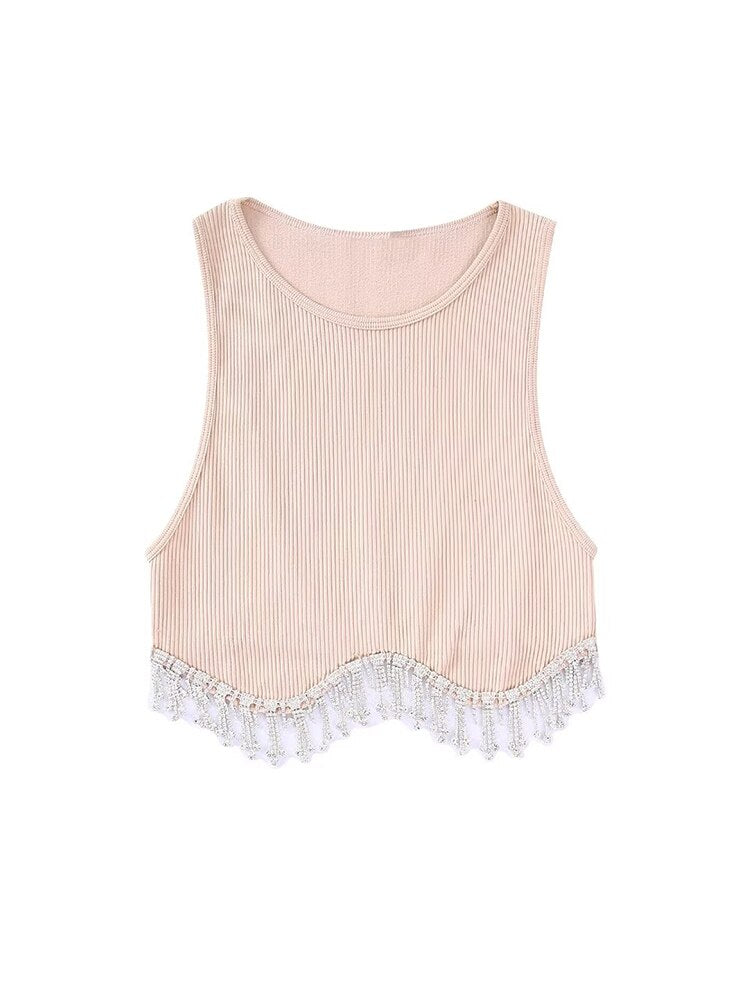 Jenni Crystal Crop Top