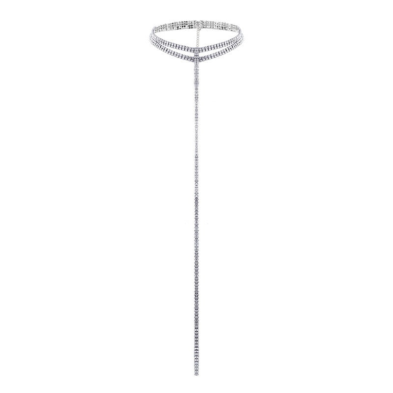 Rhinestone Choker