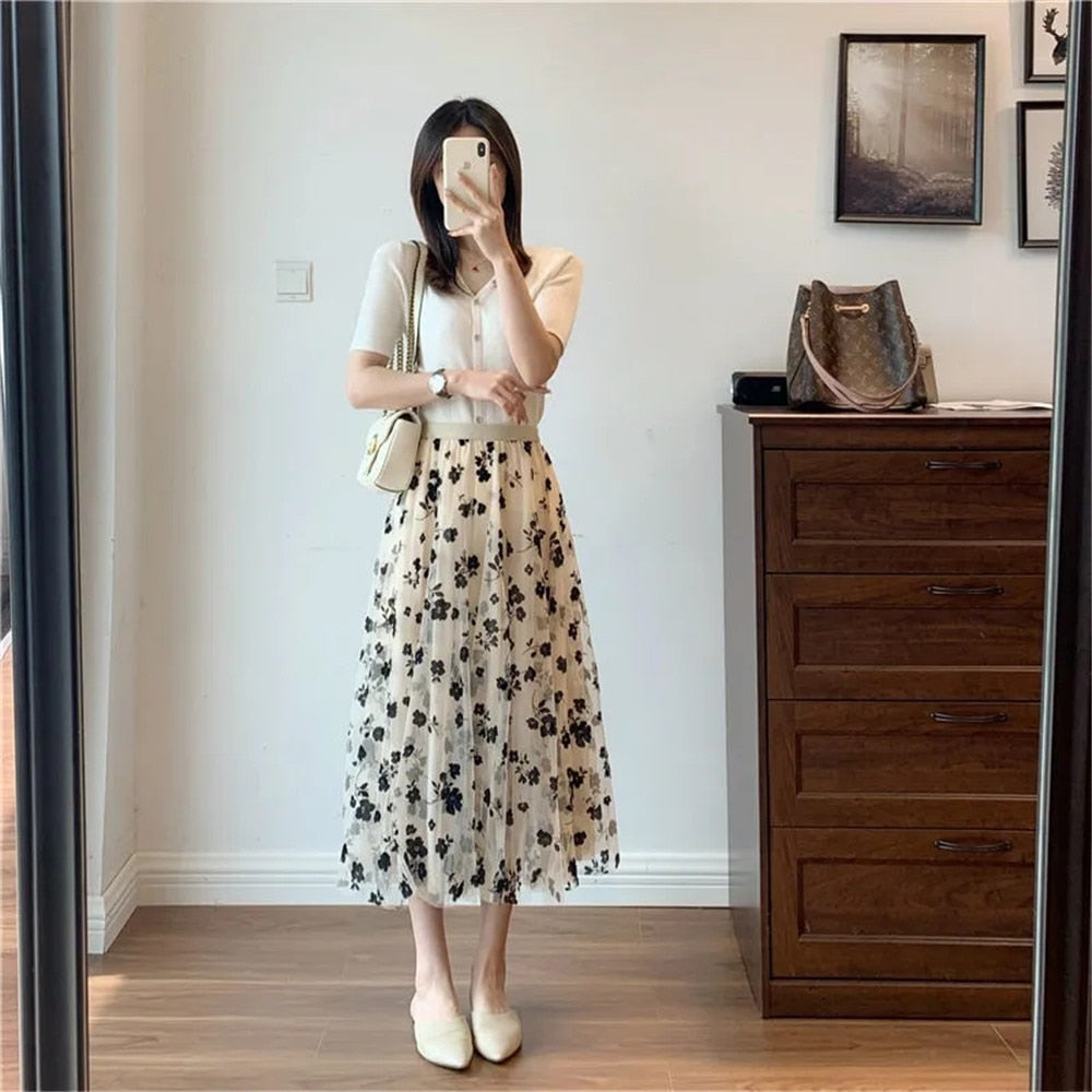 NASIRA 3 Layered Skirt