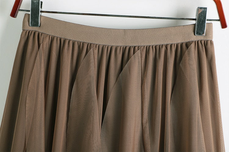 Kelin Tulle Long Skirt