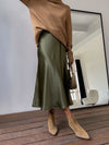 Irma Silk Satin Skirt