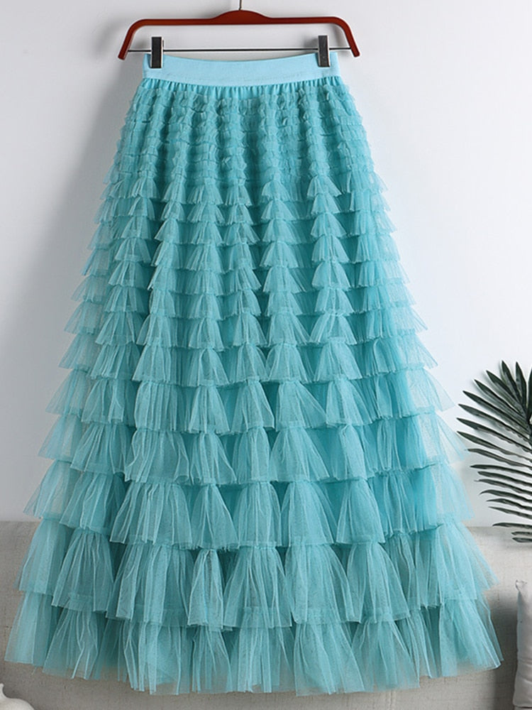 Astrid Maxi Tulle Skirt