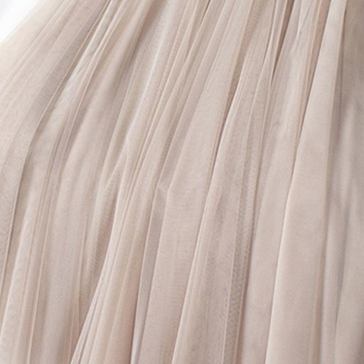 A LINE Long Tulle Skirt