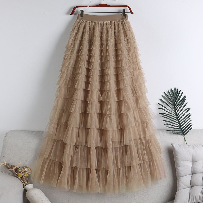 Astrid Maxi Tulle Skirt