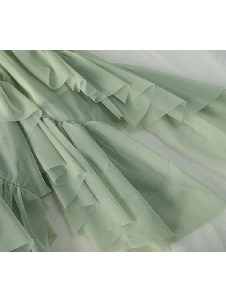 Kelin Tulle Long Skirt