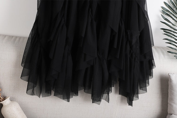 Kelin Tulle Long Skirt