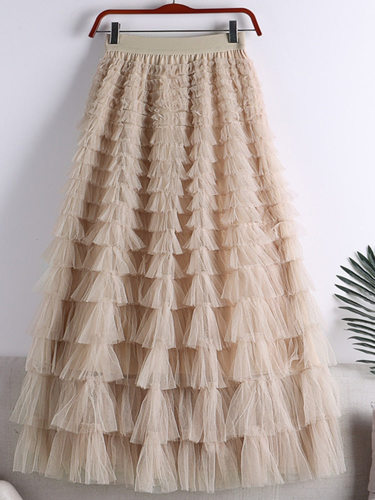 Astrid Maxi Tulle Skirt