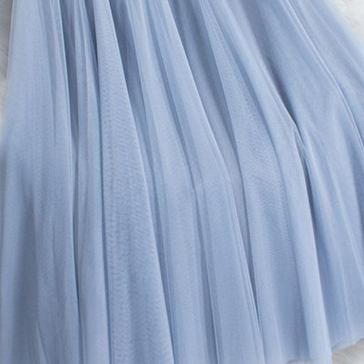 A LINE Long Tulle Skirt
