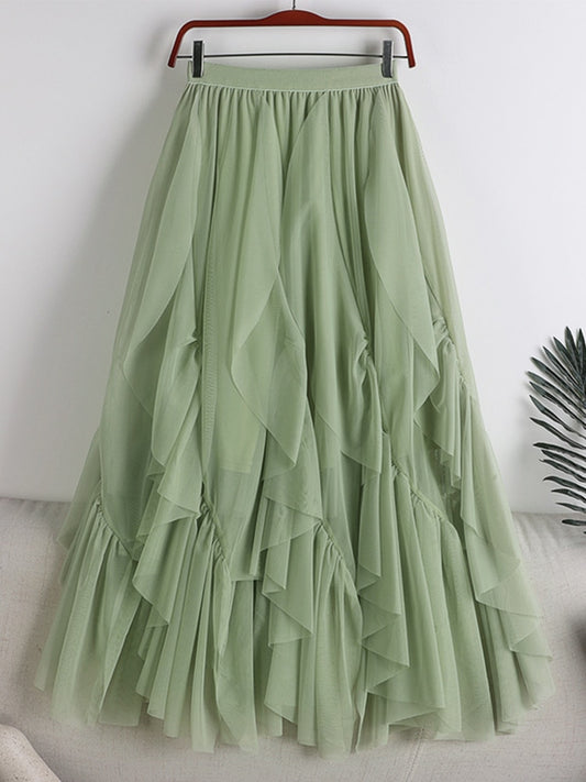 Kelin Tulle Long Skirt